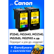 Картриджи для Canon PIXMA MG3040 и др. Комплект из 2 шт., Т20