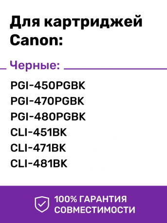 Чернила для Canon, InkTec C5050, Pigment Black, 100 мл.2