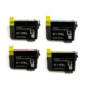 Картриджи для Epson XP-33, XP-103, XP-203, XP-207, XP-303 и др. (Epson 17) Комплект из 4 шт.