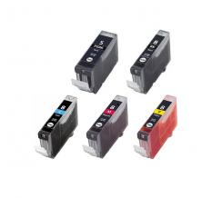 Картриджи для Canon iP4200, iP4300, iP5300, MP500 и др. Комплект из 5 шт.