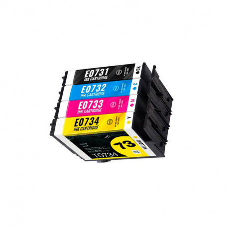 Картриджи для Epson Stylus TX210 и др. Комплект из 4 шт., HB0