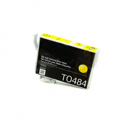 Картридж для Epson R200, R220, R300, R340, RX500, RX600, Yellow (T0484)0