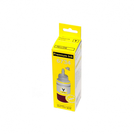 Чернила для Epson T6734, 100мл, Yellow (Желтый), Inko0
