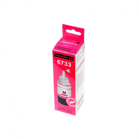 Чернила для Epson T6733, 100мл, Magenta (Пурпурный), Inko0