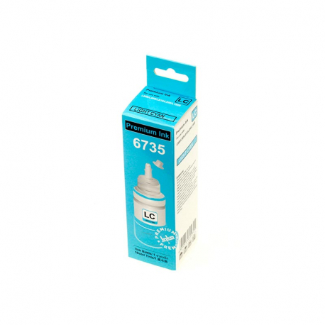 Чернила для Epson T6735, 100мл, Light Cyan (Светло-голубой), Inko0