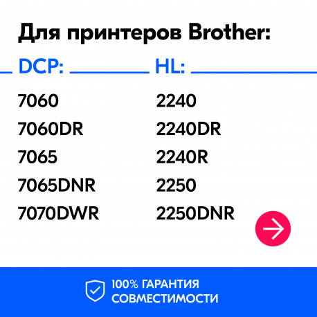 Картридж для Brother MFC-7860, 7065DNR, 7860DWR (TN-2275)1