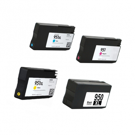Картриджи для HP 950XL, 951XL. Комплект из 2 шт., SF0