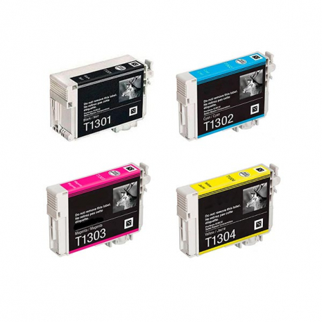 Картриджи для Epson Stylus SX525WD, 4 шт.0